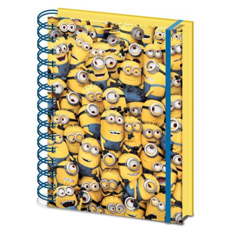 A5 3D Many Minions Project Note Book £5.99